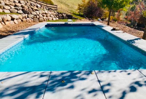 Custom Pool in Mountains