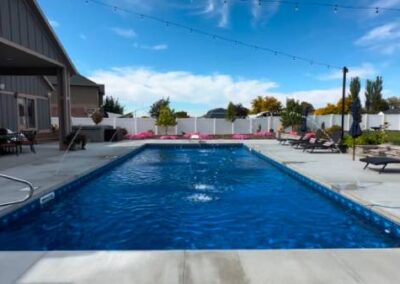 custom backyard pool