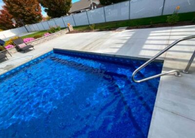 custom underground vinyl pool